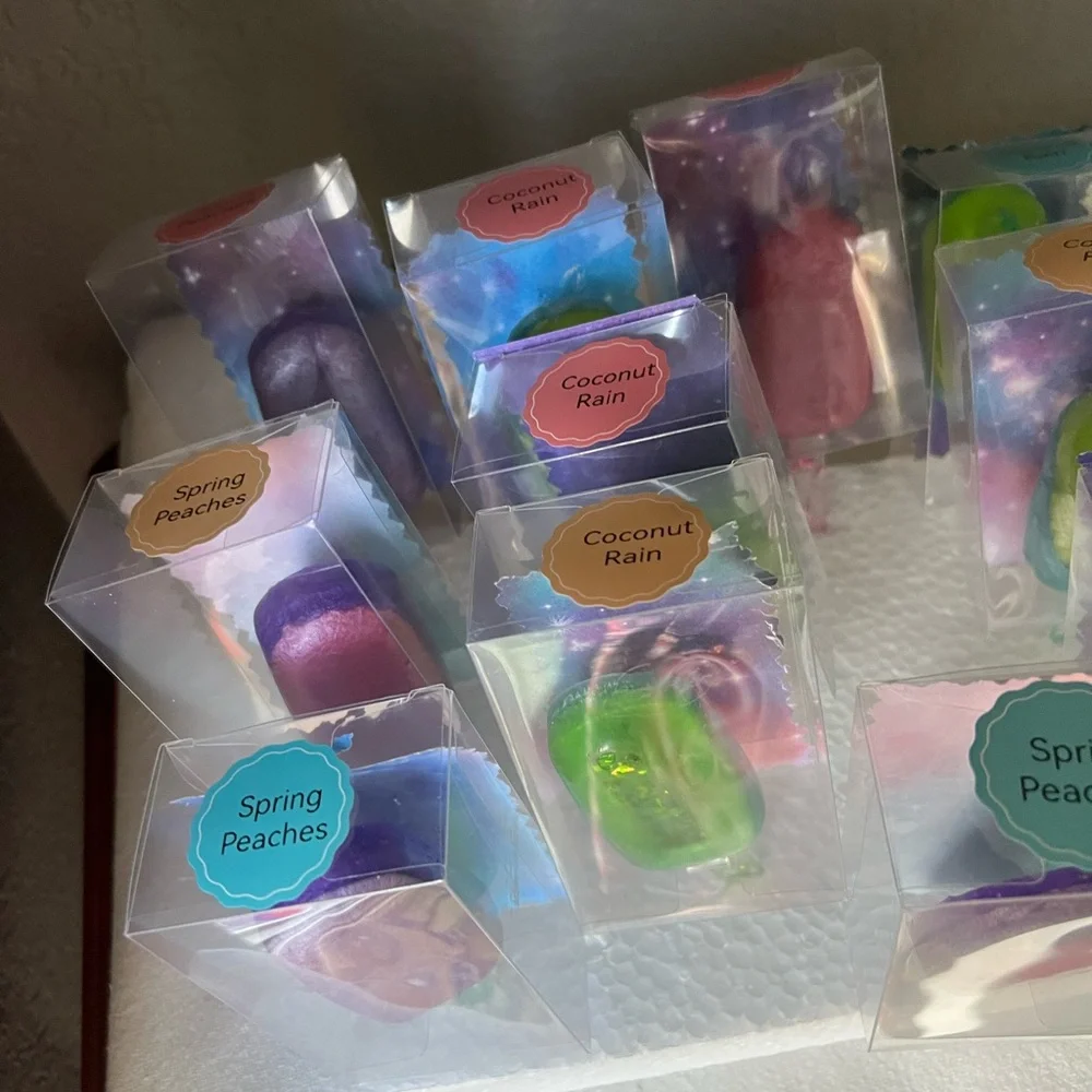 Hand Crafted Colorful soap Popsicles
